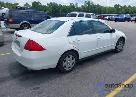 2007 Honda Accord 3.0 Se из США, поврежденный, VIN 1HGCM664X7A069315